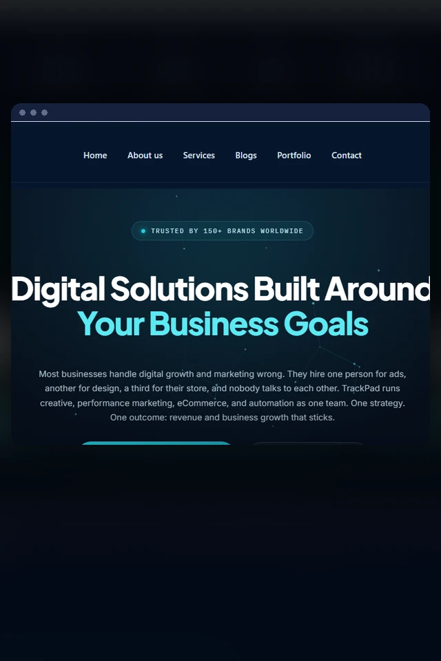 Track-Pad website